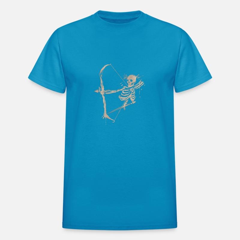 Archery Design Skeleton Archer with Bow and Arrow