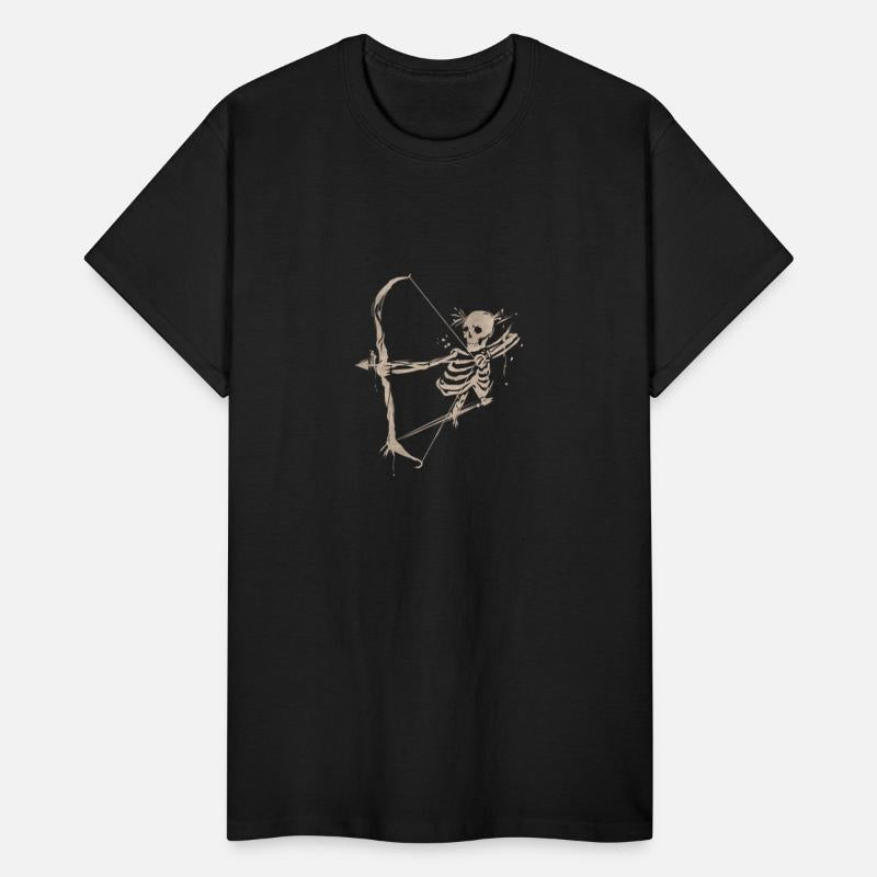 Archery Design Skeleton Archer with Bow and Arrow