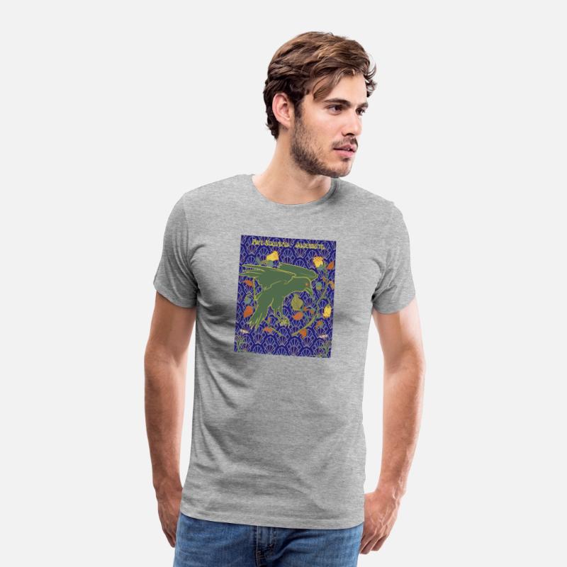 Artfully Designed Art Nouveau-Jugendstil T-Shirt