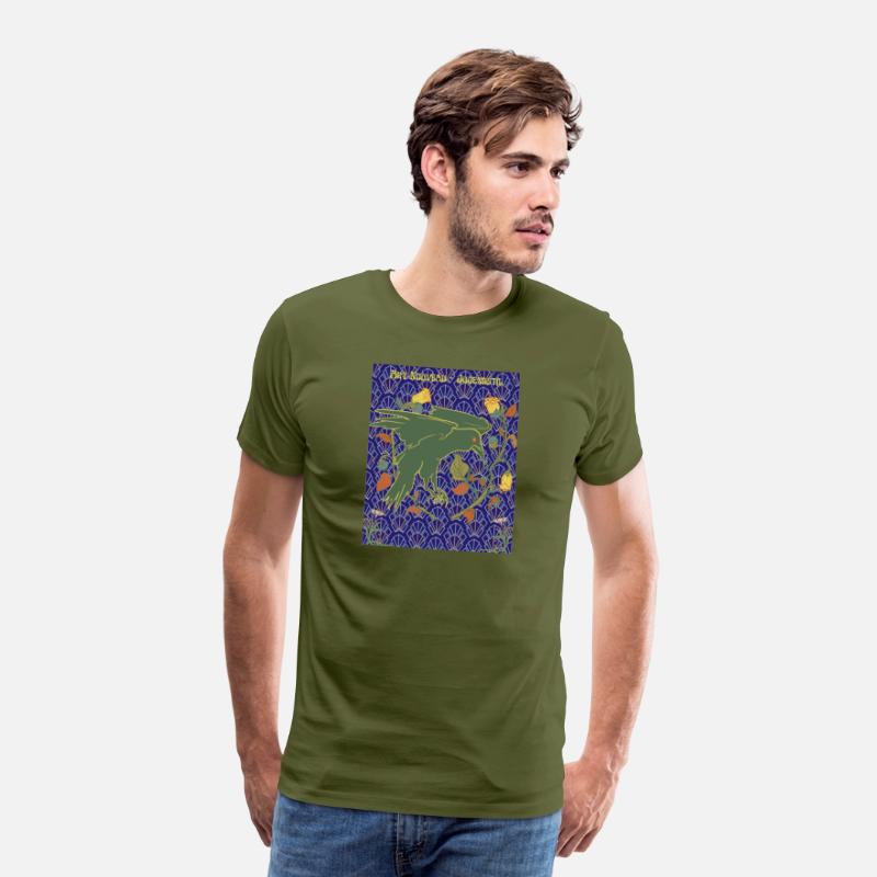 Artfully Designed Art Nouveau-Jugendstil T-Shirt