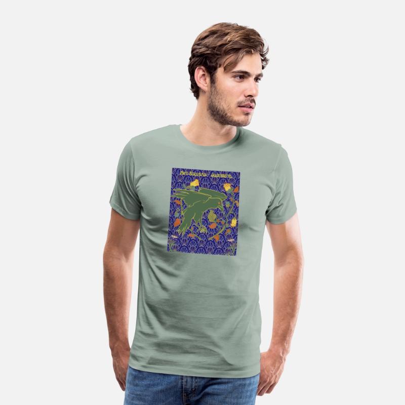 Artfully Designed Art Nouveau-Jugendstil T-Shirt