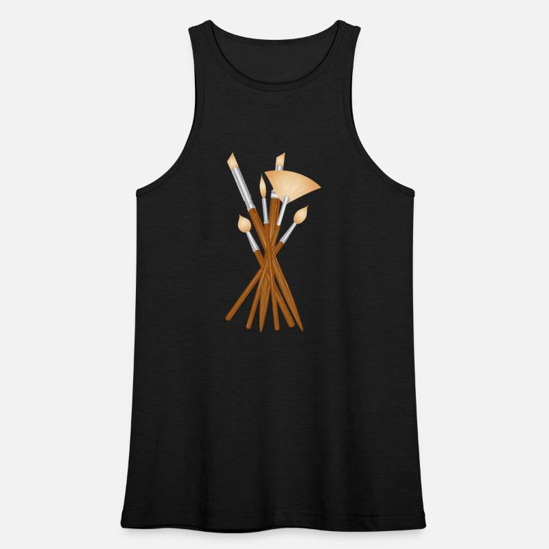 Artist brush set in various shapes