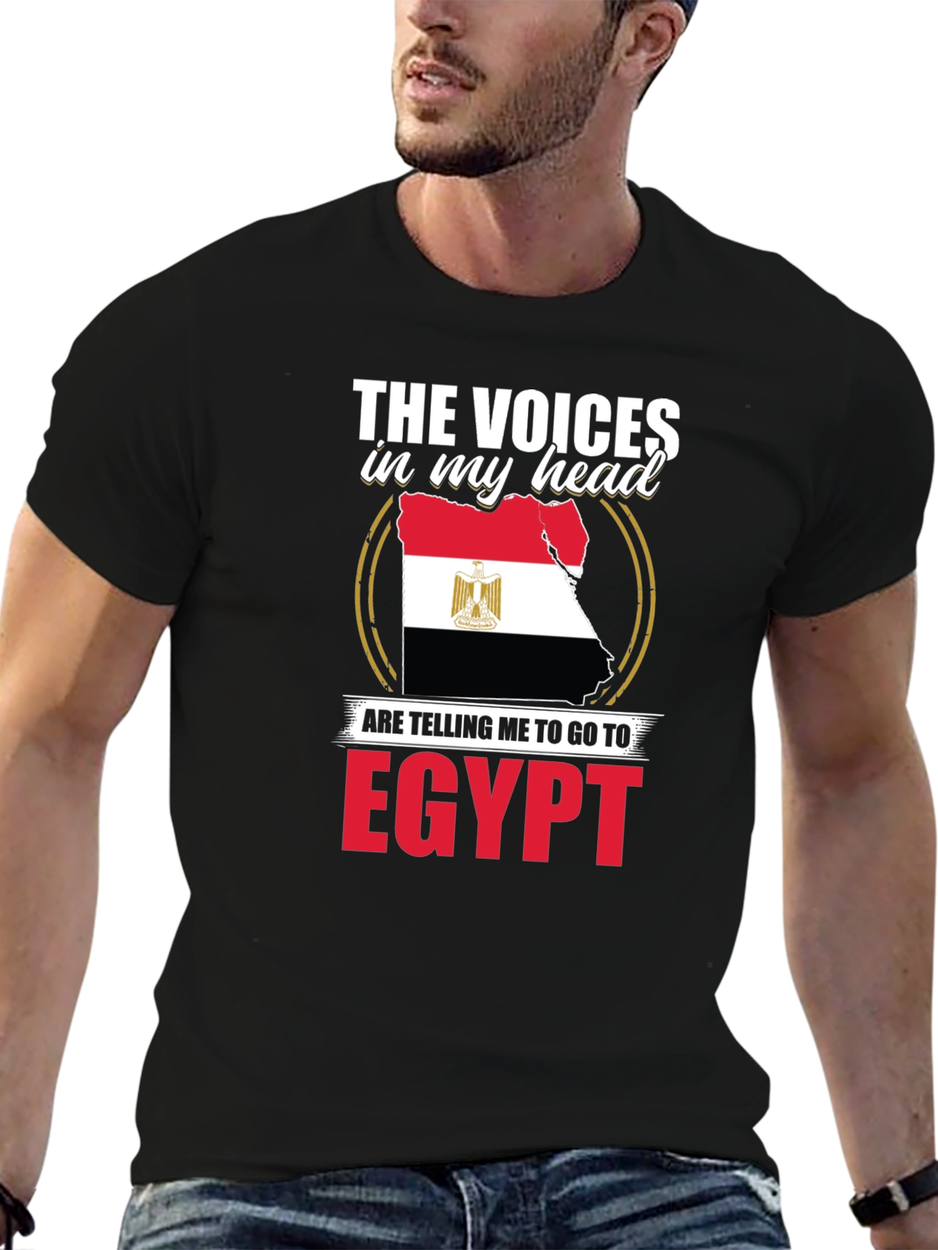 Egypt Travel T-Shirt: Voices in My Head
