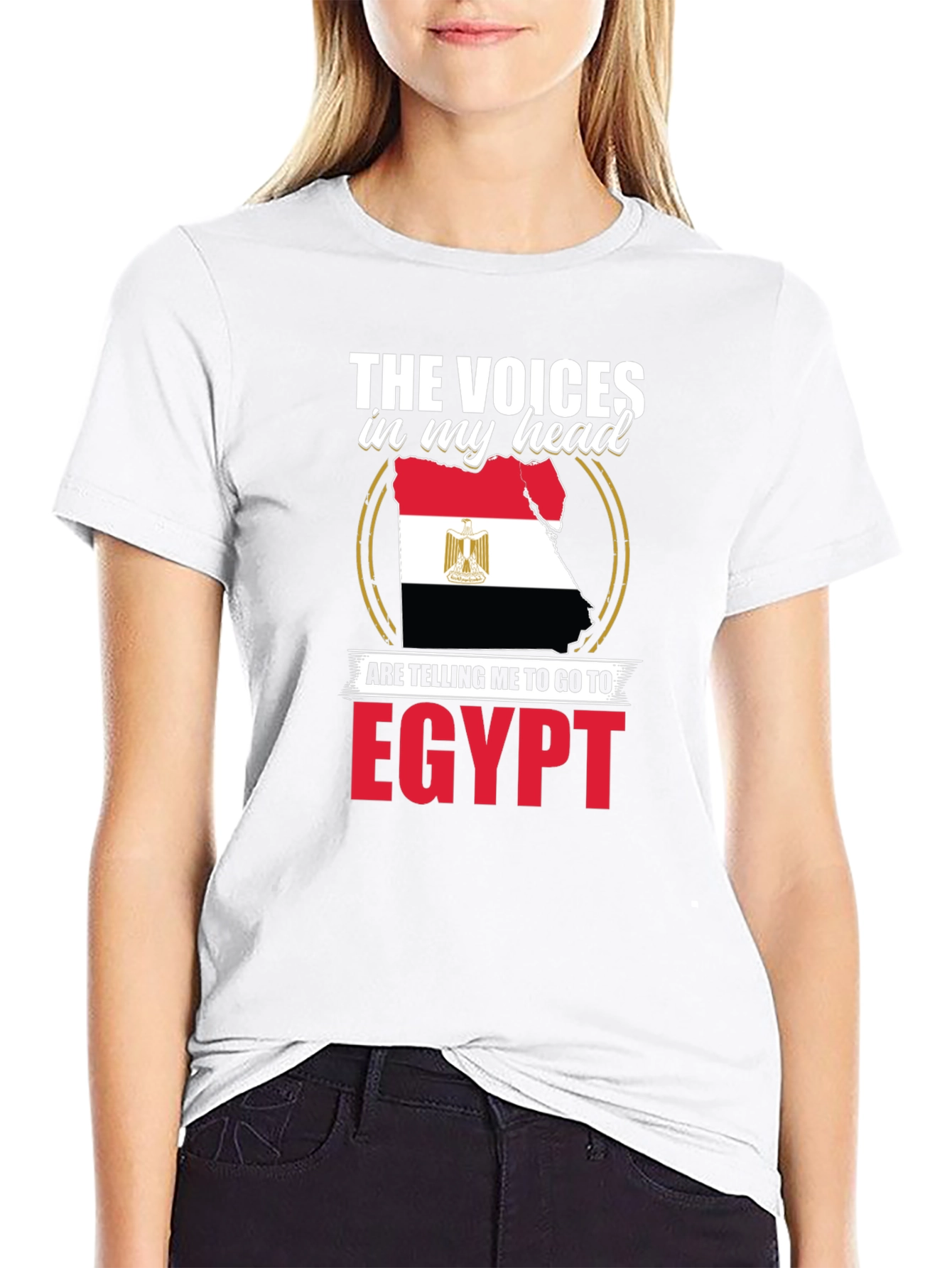 Egypt Travel T-Shirt: Voices in My Head