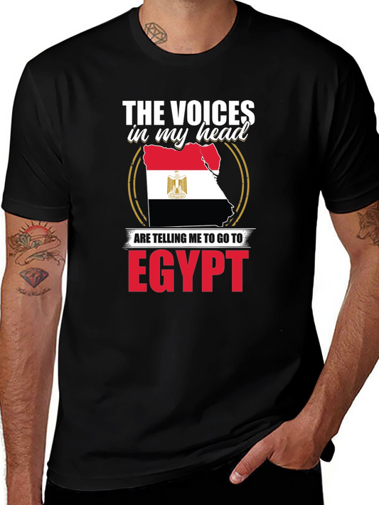 Egypt Travel T-Shirt: Voices in My Head