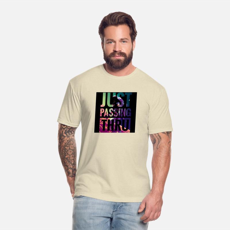 Astronaut just passing thru in black