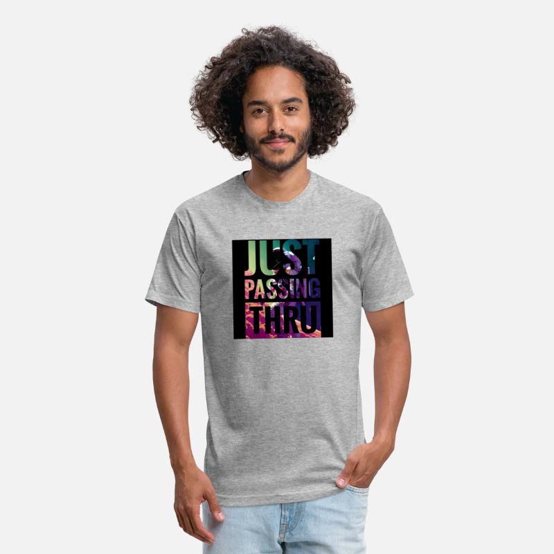 Astronaut just passing thru in black