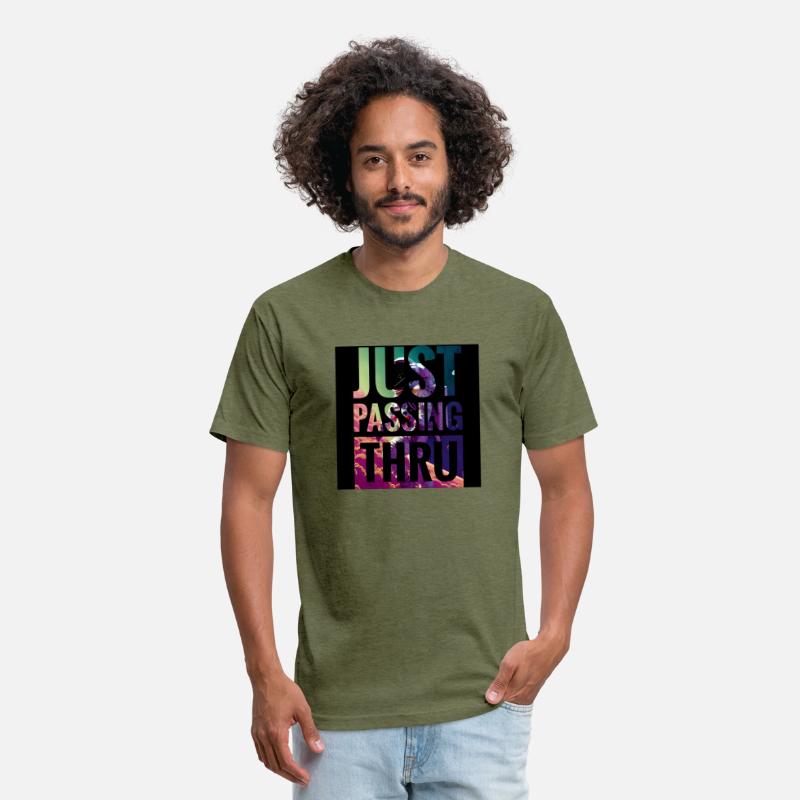 Astronaut just passing thru in black