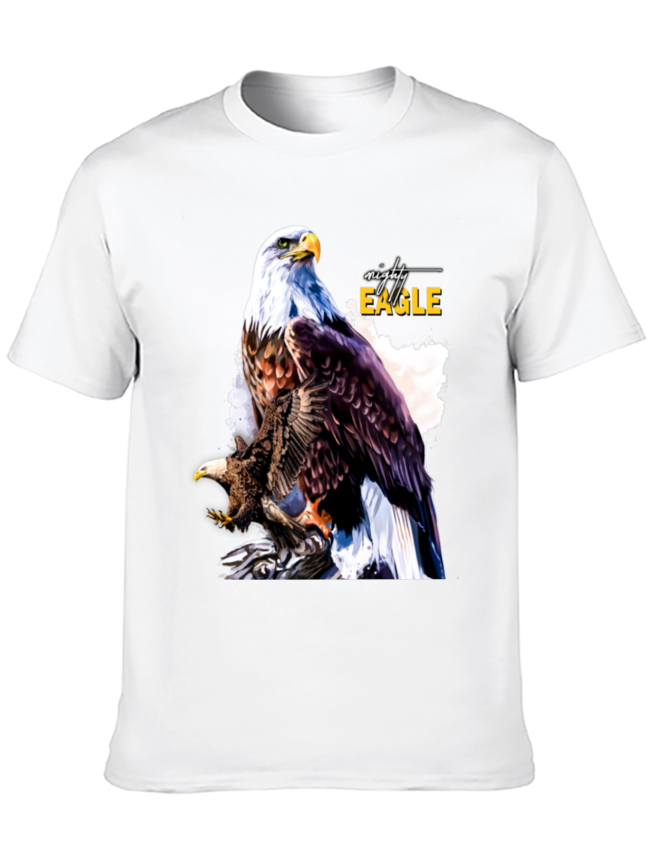 Mighty Eagle Graphic Tee - Mens Black T-Shirt