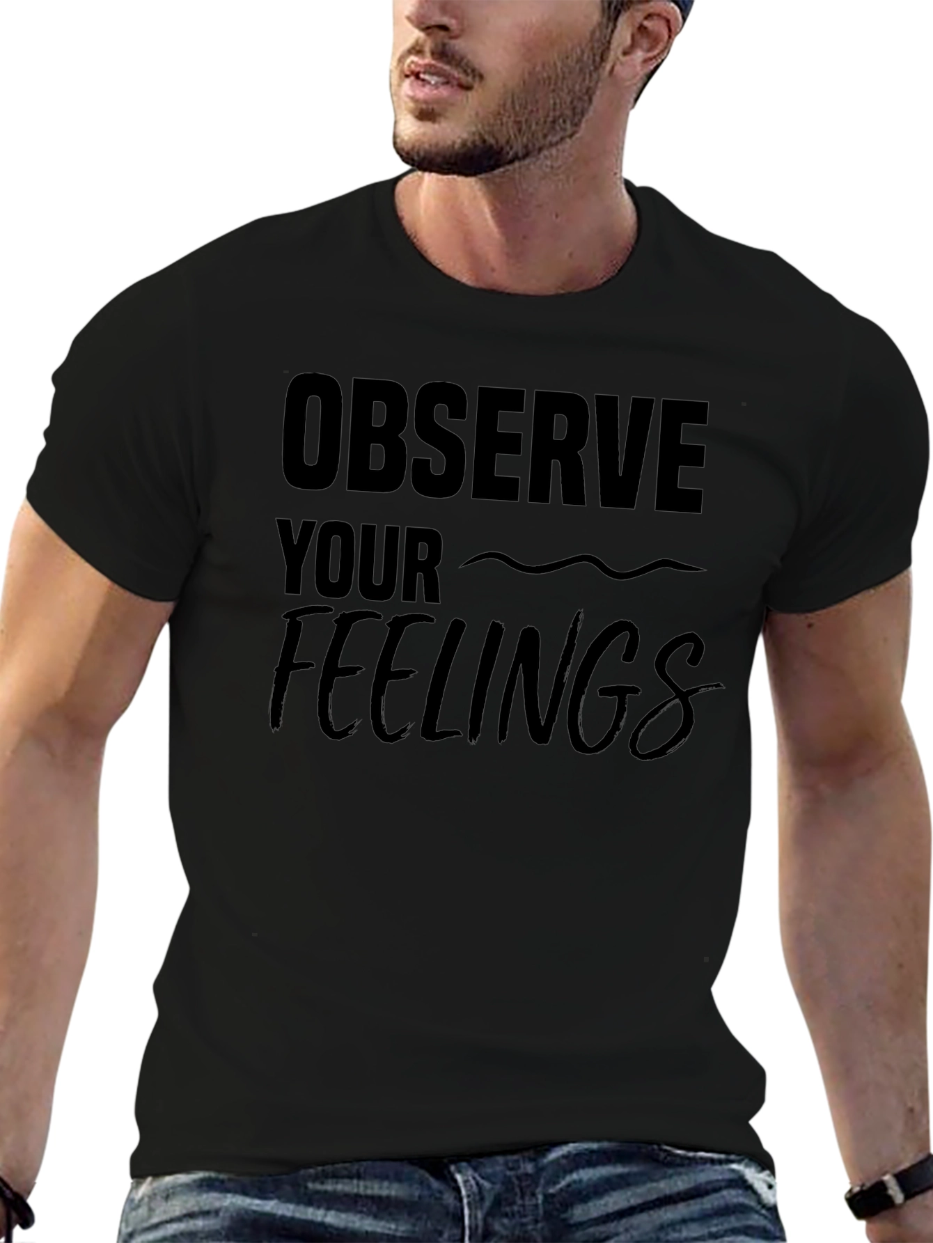 Observe Your Feelings Graphic Tee