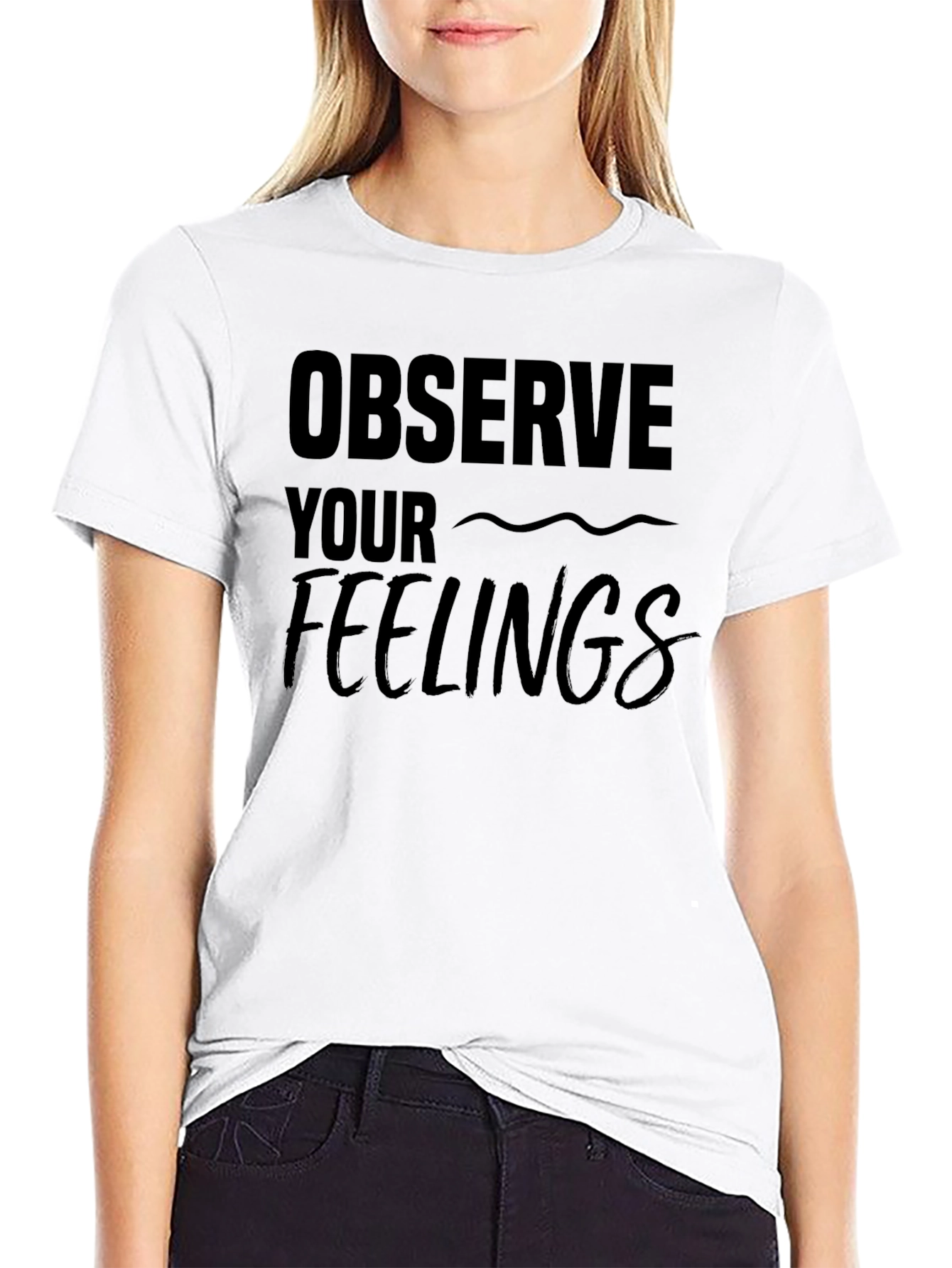 Observe Your Feelings Graphic Tee