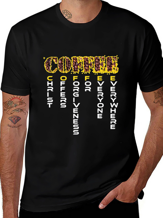 Coffee Christ Offers Forgiveness T-Shirt