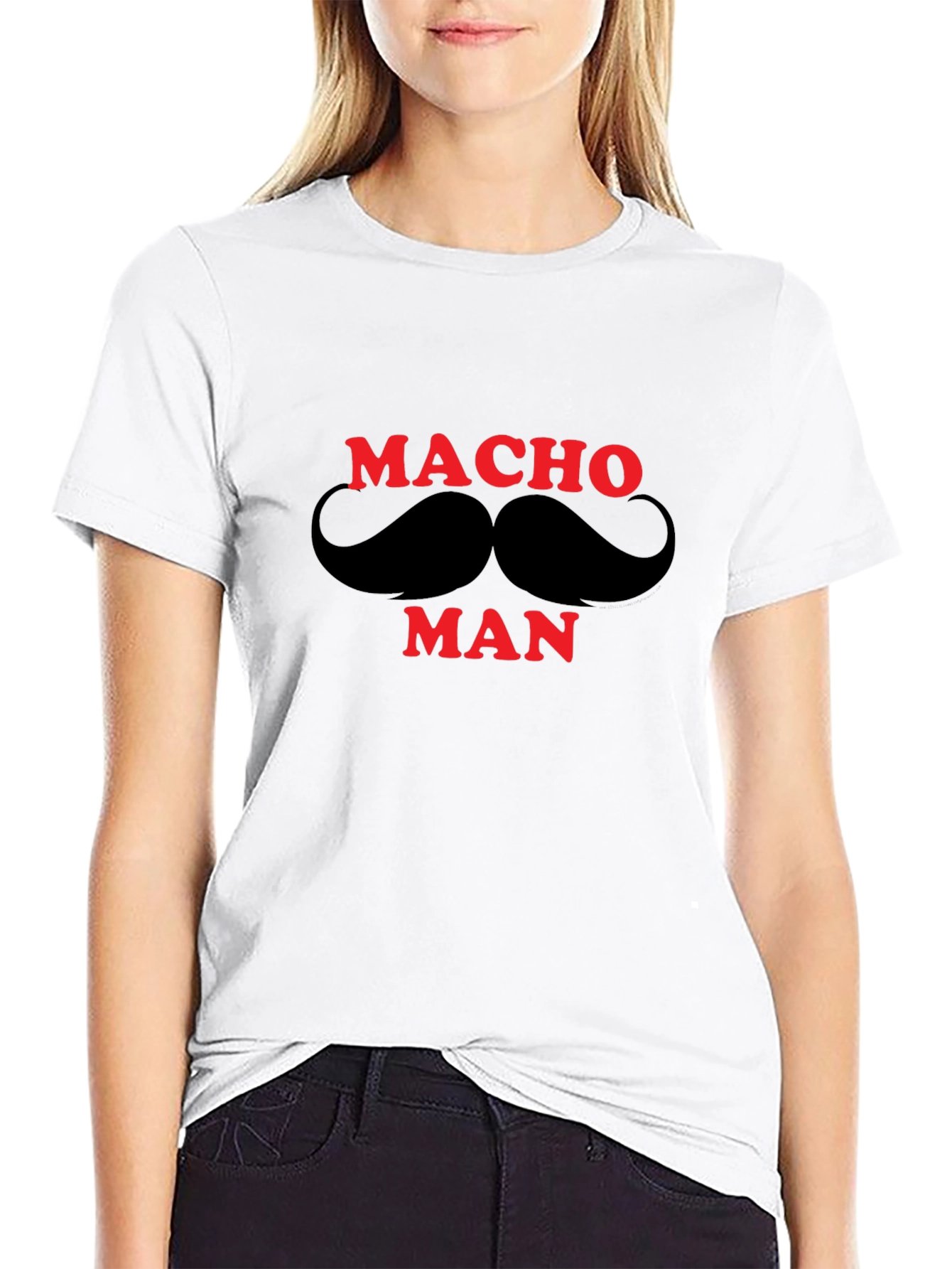 Macho Man Graphic T-Shirt - Bold Statement Tee