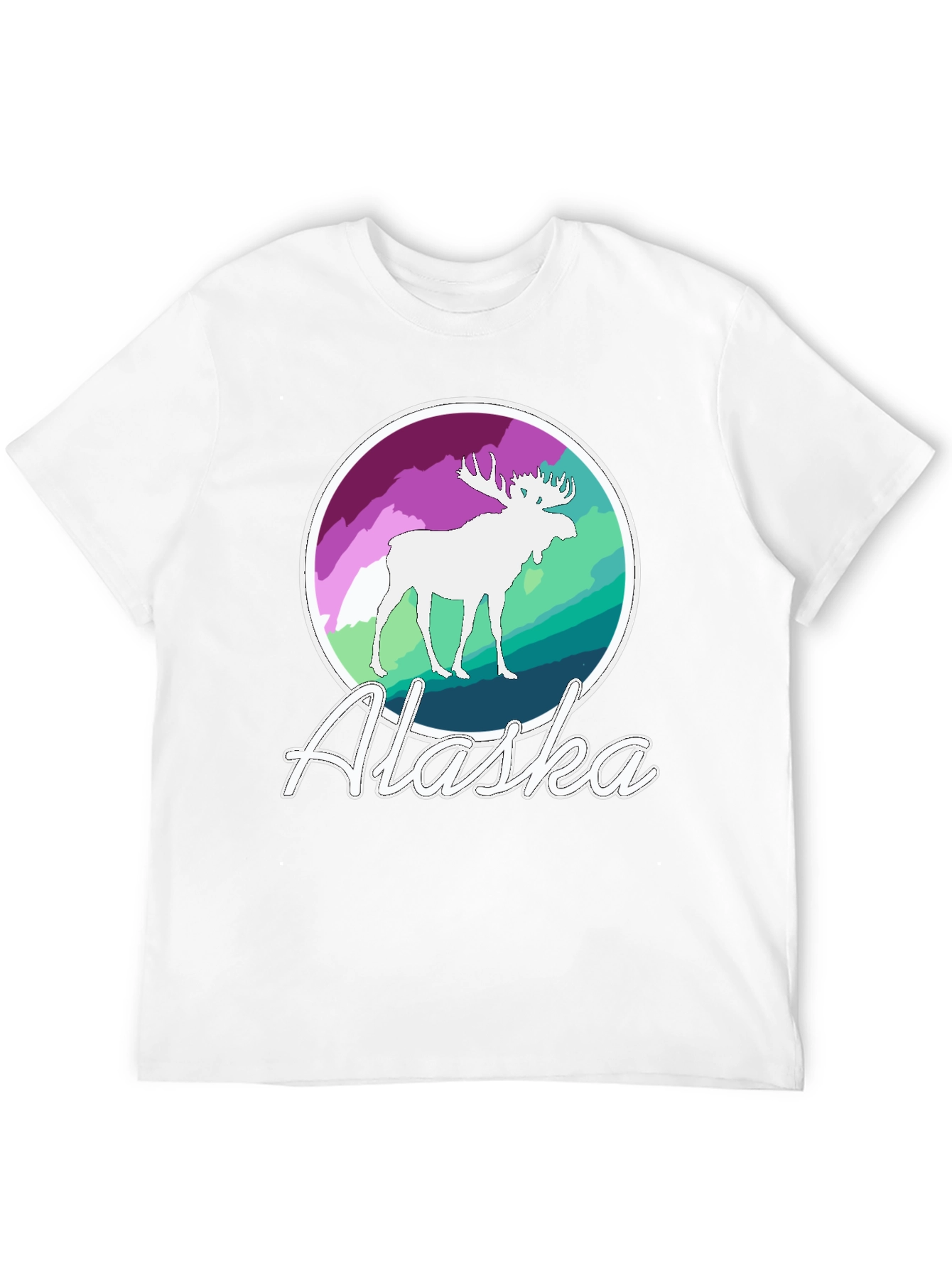 Alaska Moose Graphic Tee