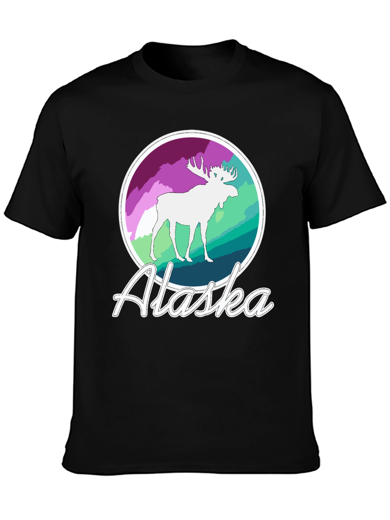 Alaska Moose Graphic Tee