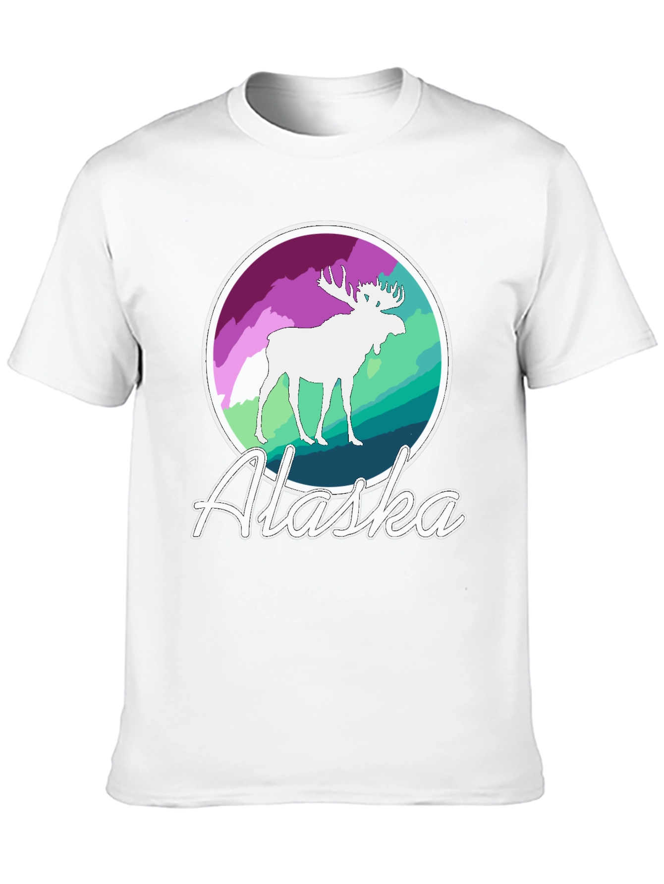 Alaska Moose Graphic Tee