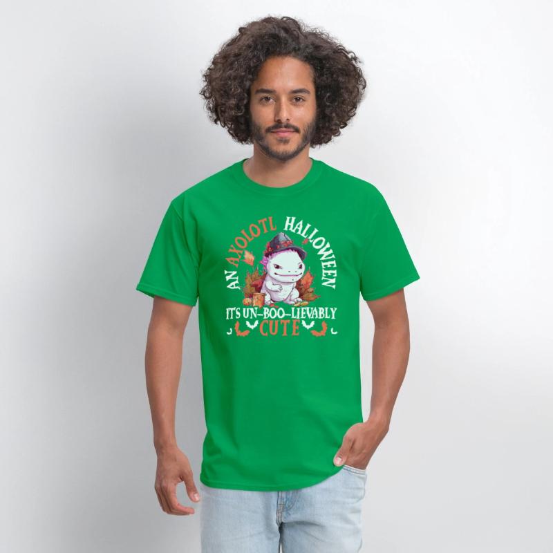 Axolotl Halloween Trick Or Treat Amphibian Axolotl