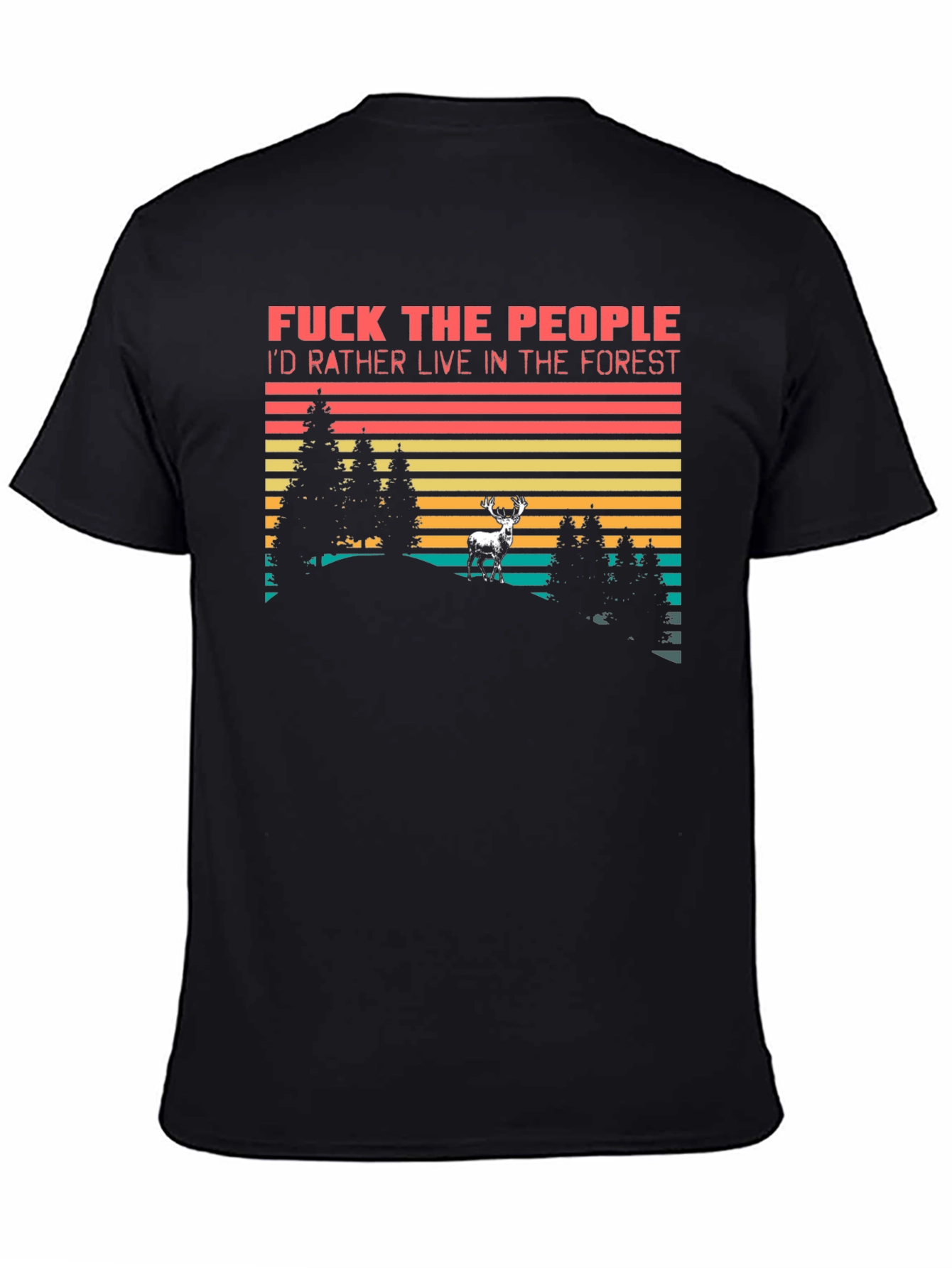 Forest Lover Graphic Tee - Fuck The People