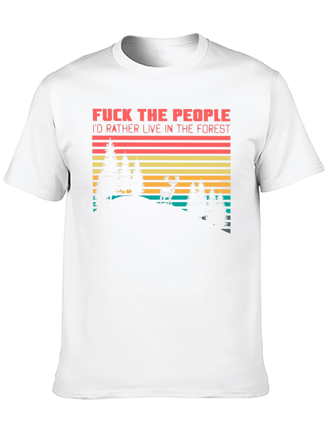 Forest Lover Graphic Tee - Fuck The People