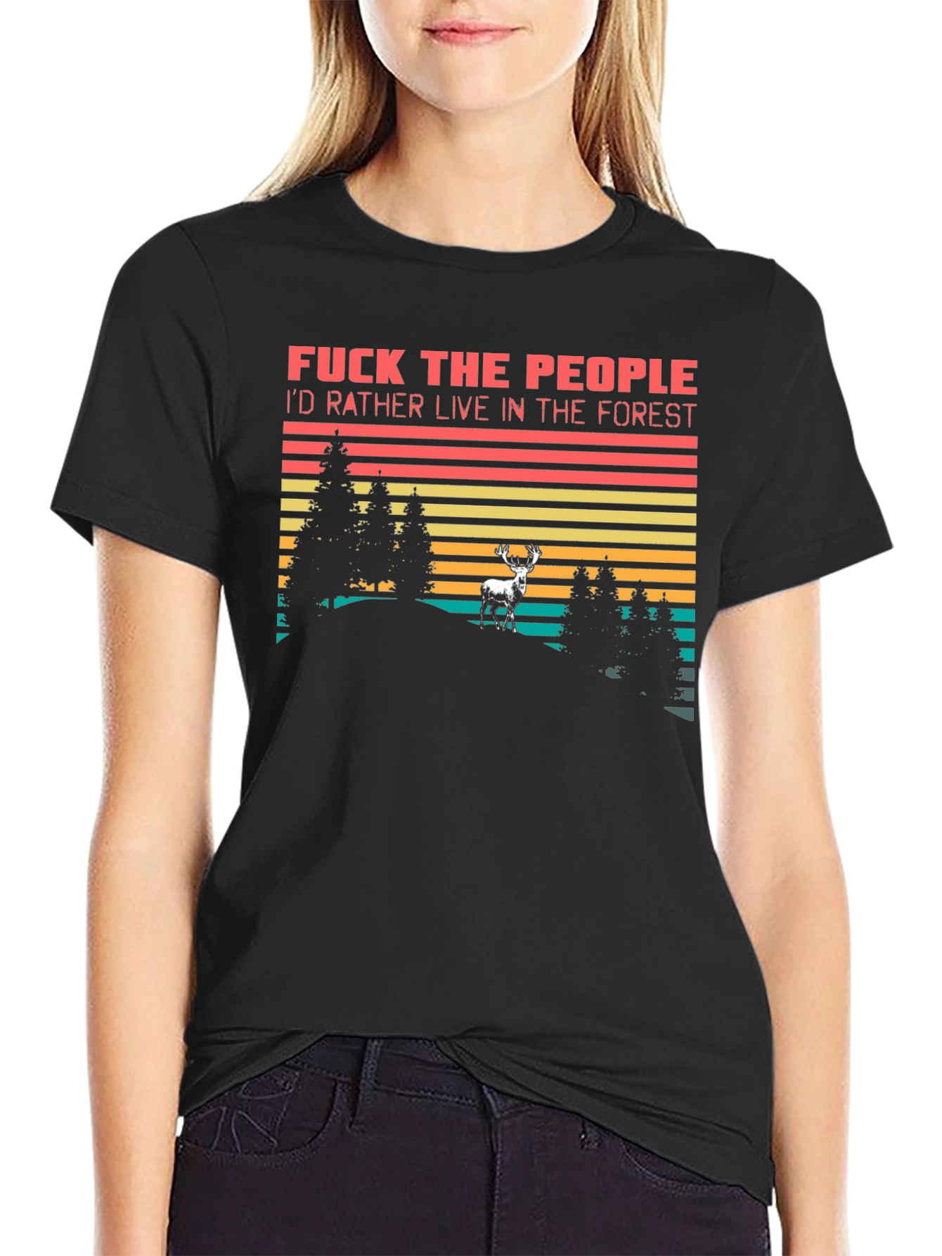 Forest Lover Graphic Tee - Fuck The People