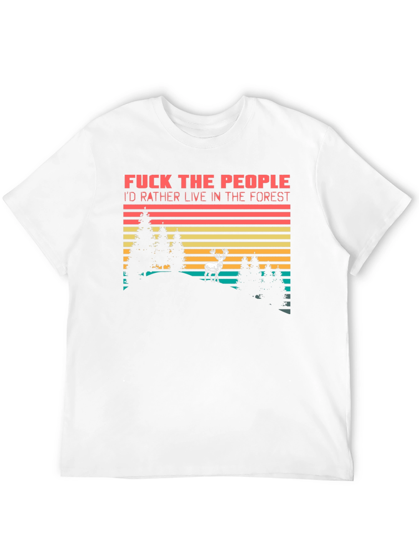 Forest Lover Graphic Tee - Fuck The People