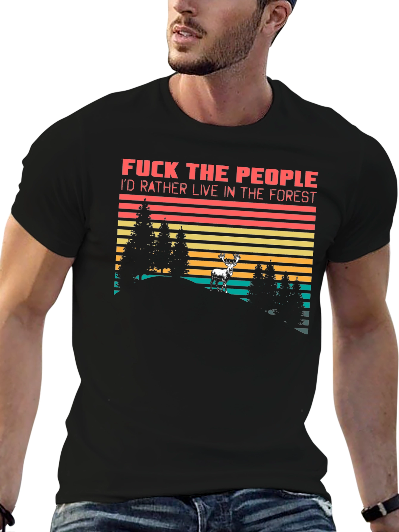 Forest Lover Graphic Tee - Fuck The People