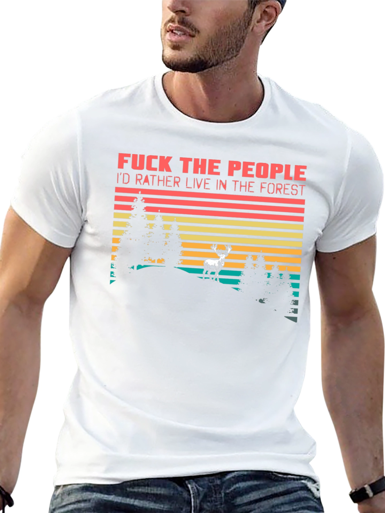Forest Lover Graphic Tee - Fuck The People