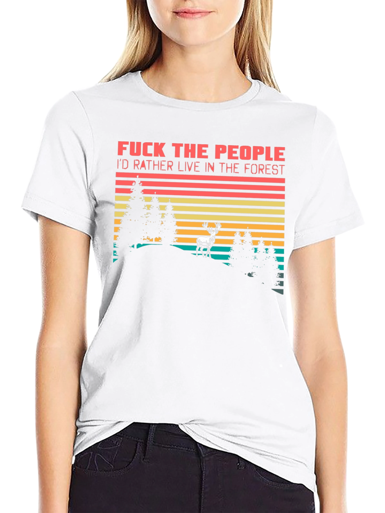 Forest Lover Graphic Tee - Fuck The People