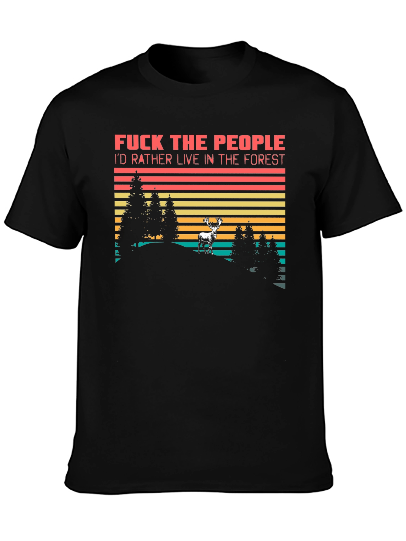 Forest Lover Graphic Tee - Fuck The People