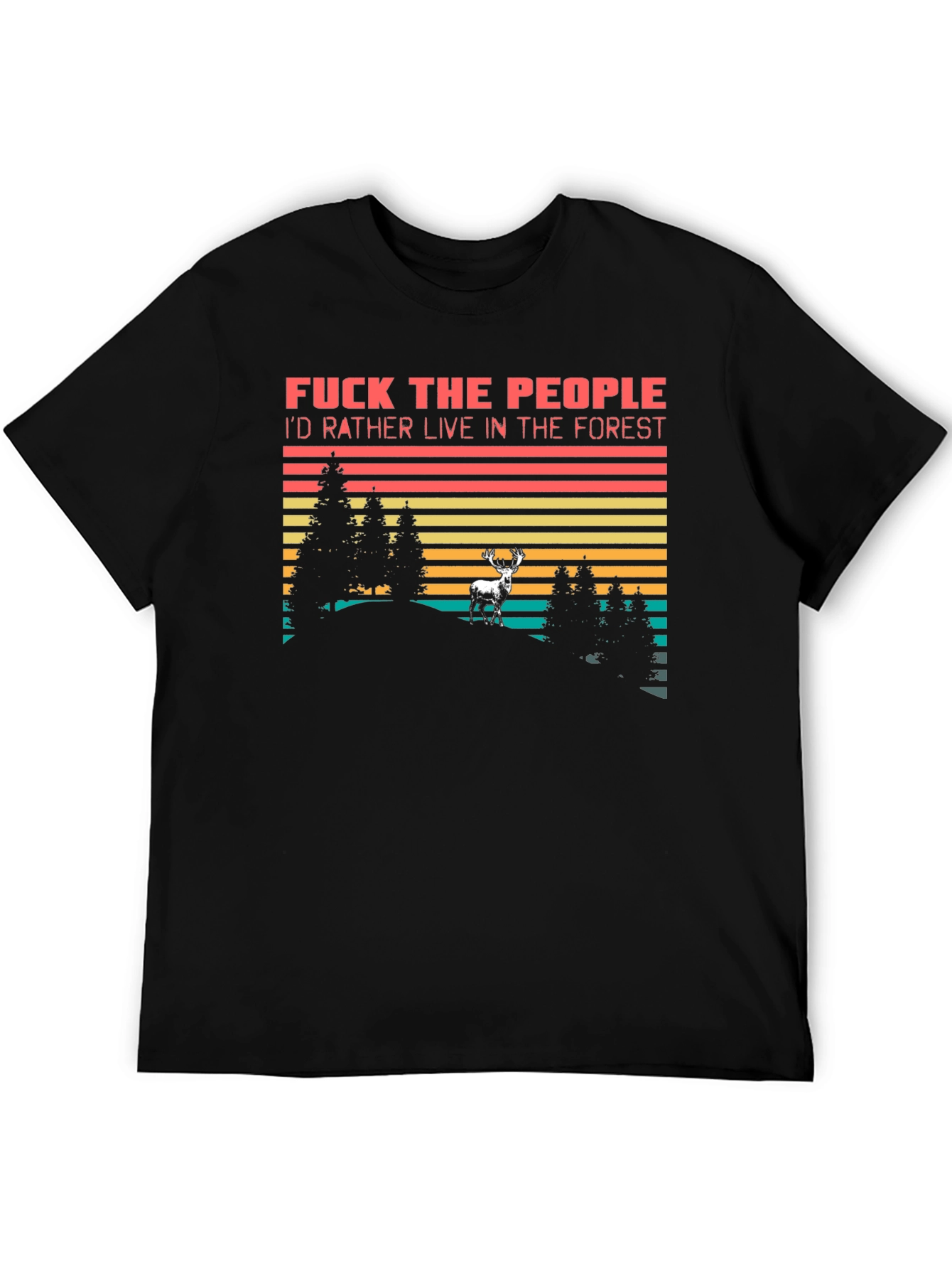 Forest Lover Graphic Tee - Fuck The People