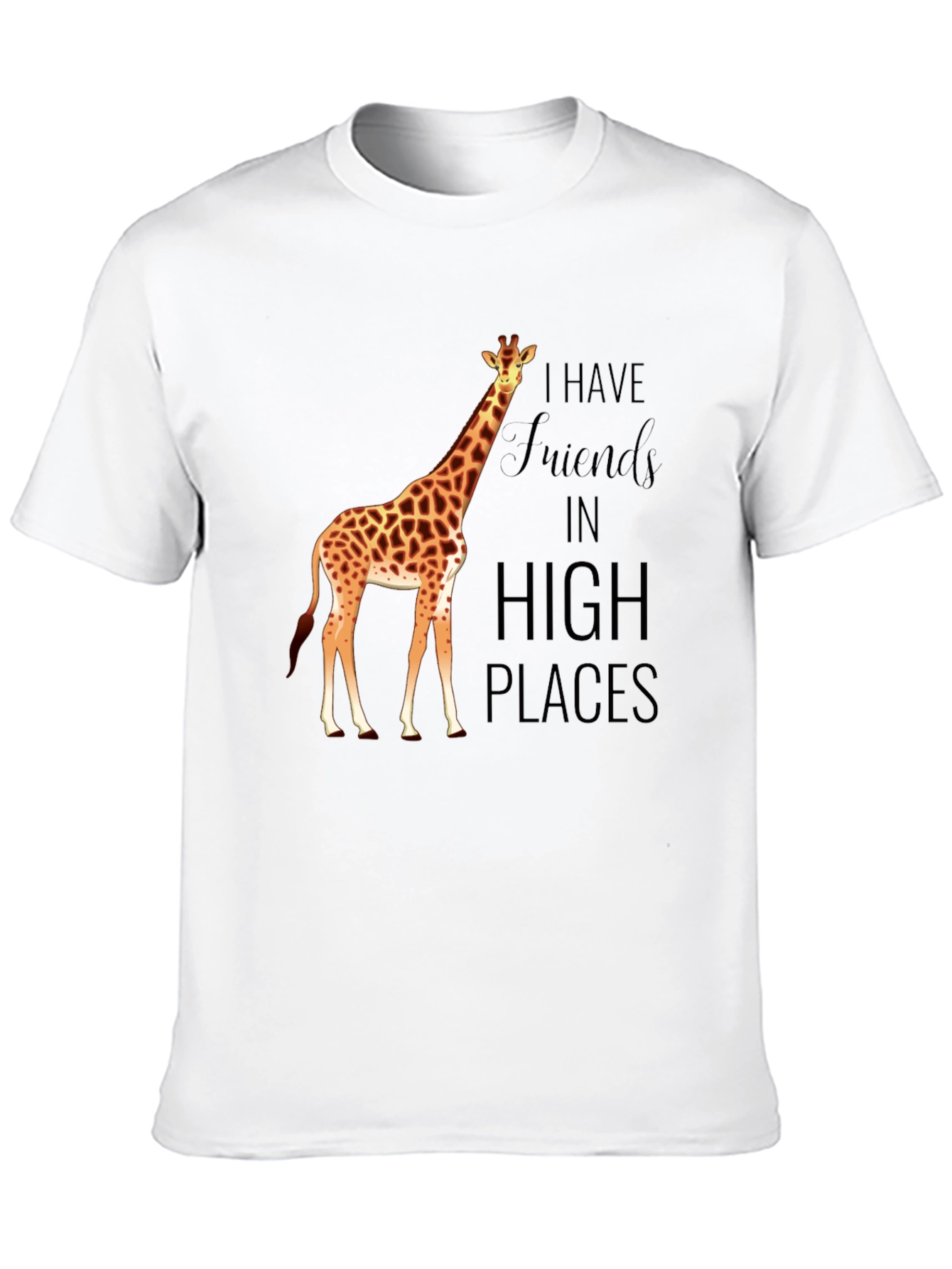 Giraffe T-Shirt - High Places Graphic Tee