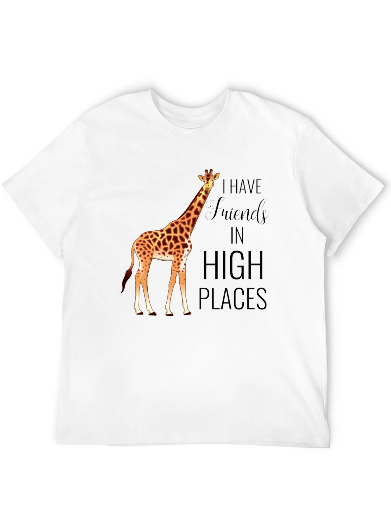 Giraffe T-Shirt - High Places Graphic Tee