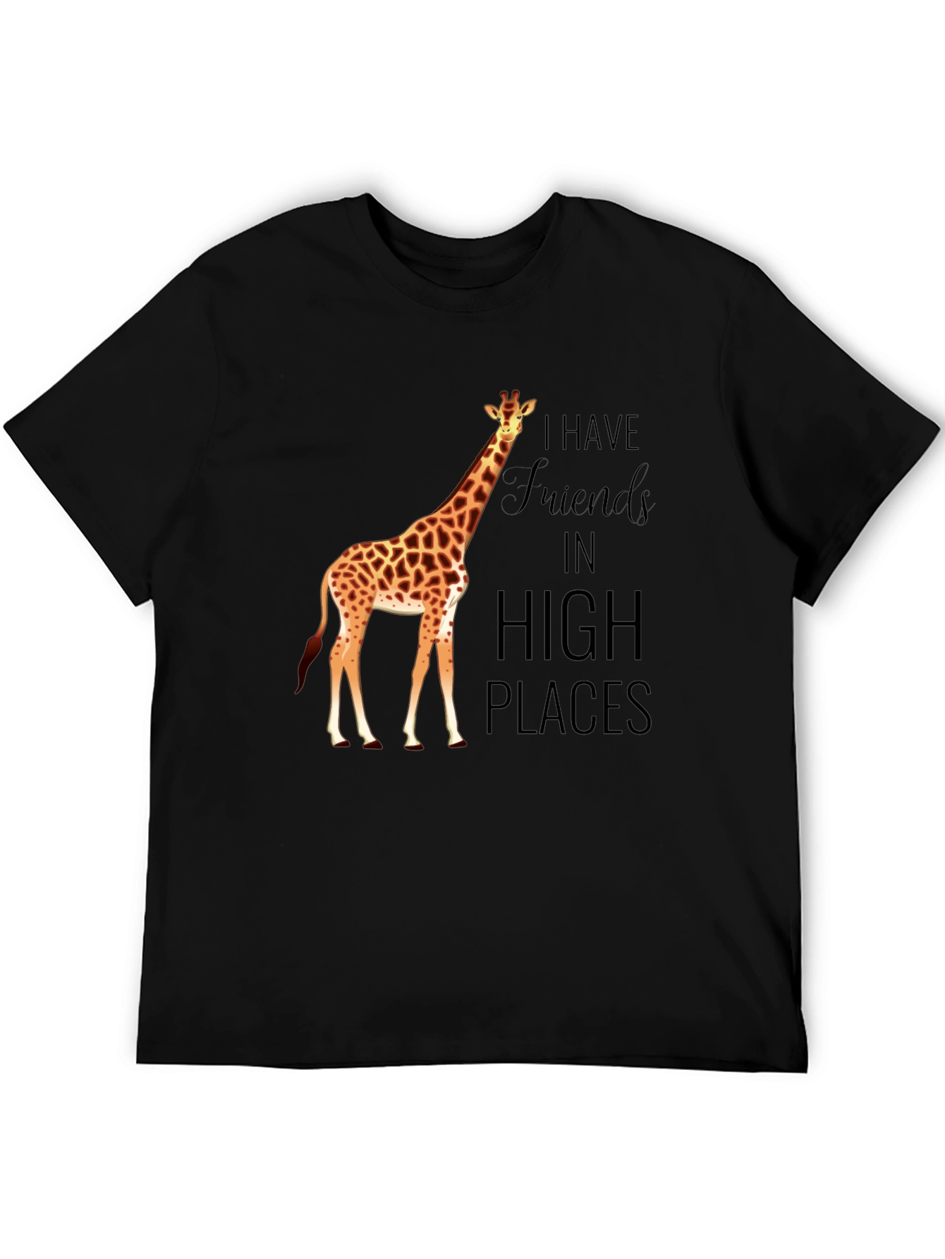Giraffe T-Shirt - High Places Graphic Tee