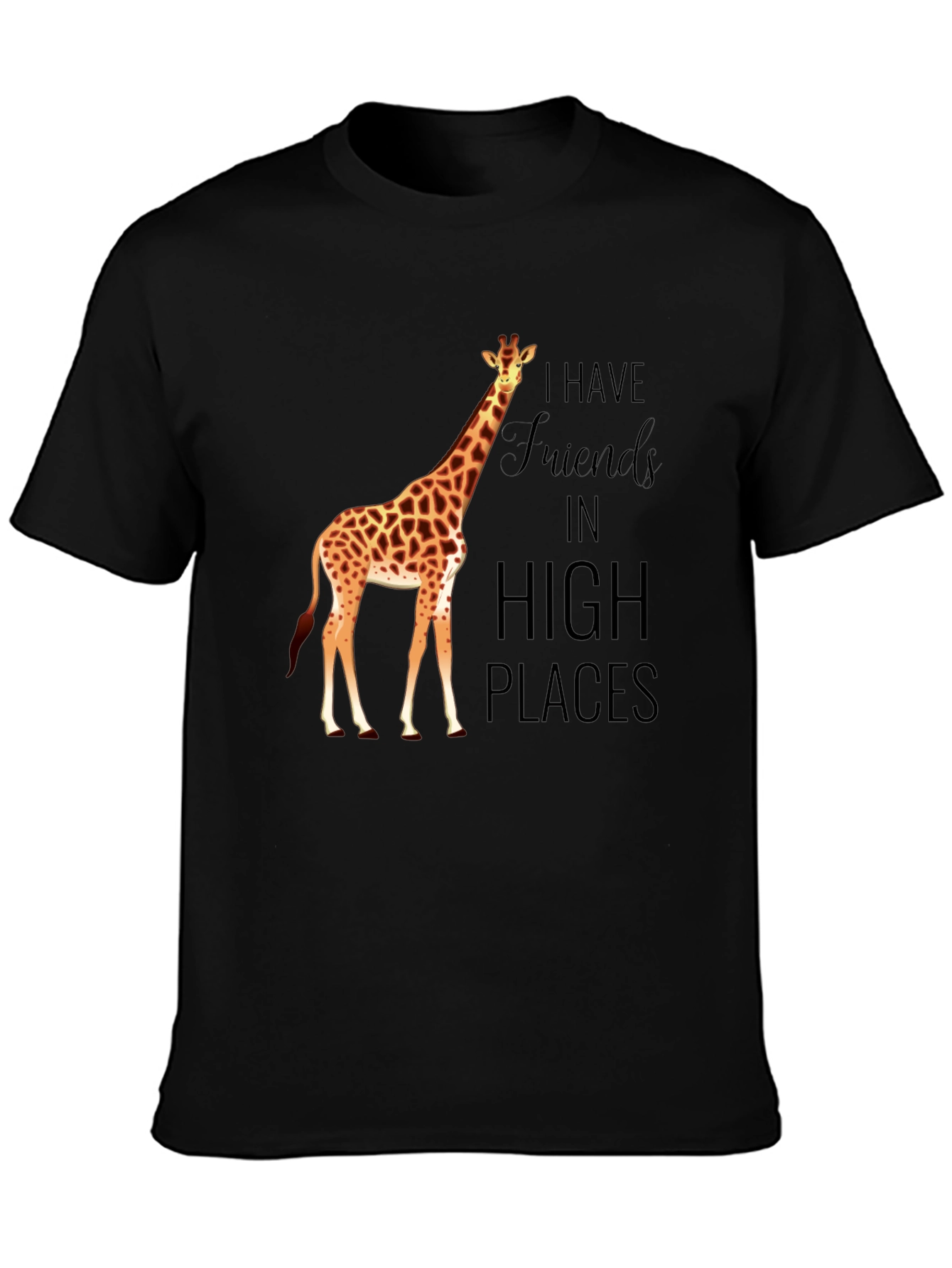 Giraffe T-Shirt - High Places Graphic Tee