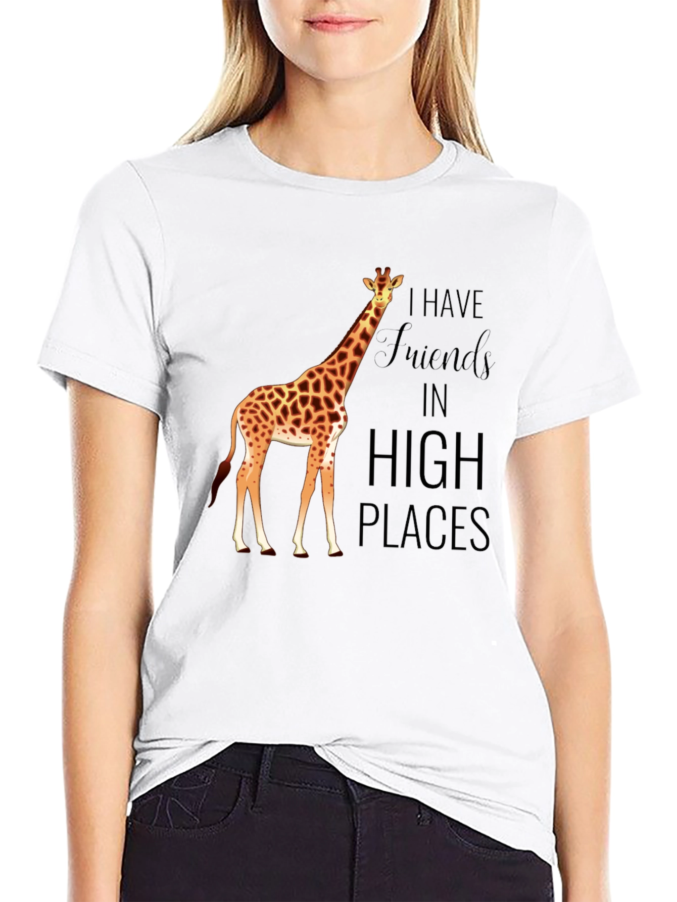 Giraffe T-Shirt - High Places Graphic Tee