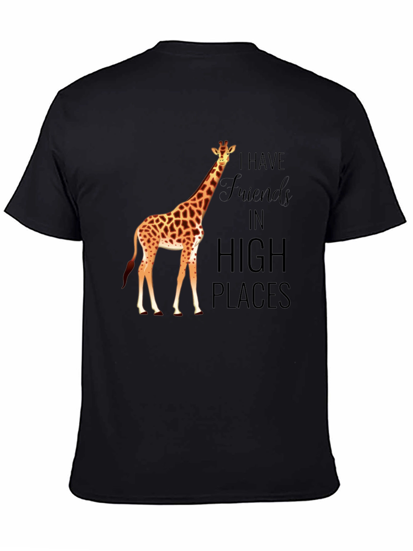 Giraffe T-Shirt - High Places Graphic Tee