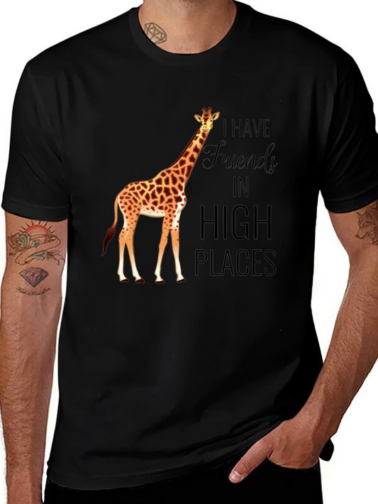 Giraffe T-Shirt - High Places Graphic Tee