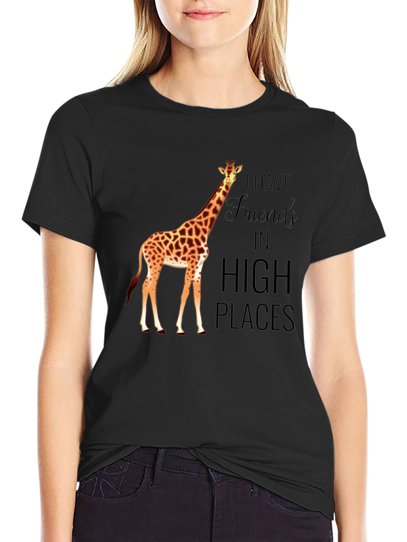 Giraffe T-Shirt - High Places Graphic Tee
