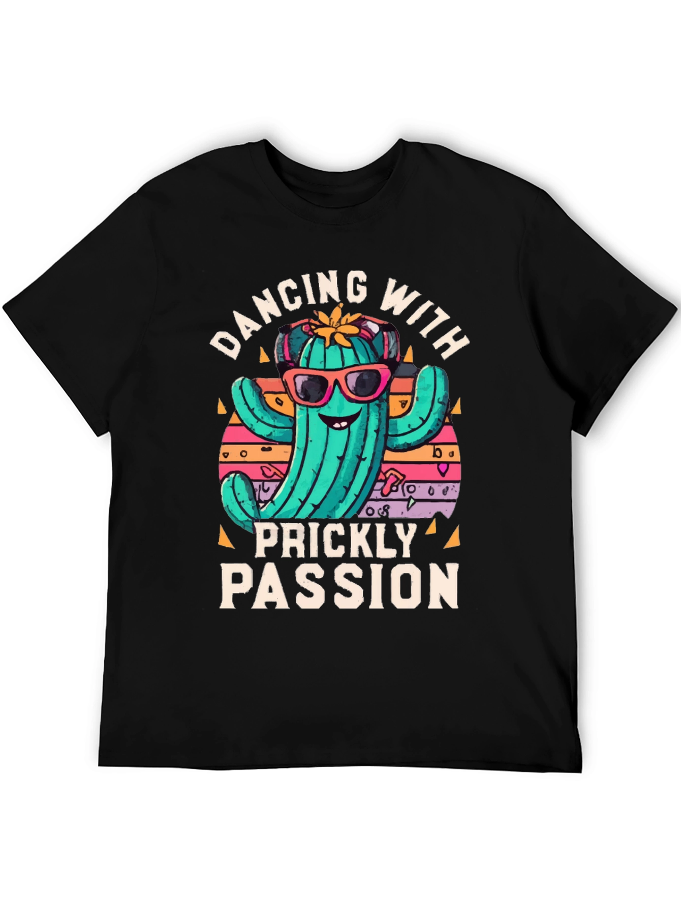 Dancing Cactus T-Shirt: Prickly Passion