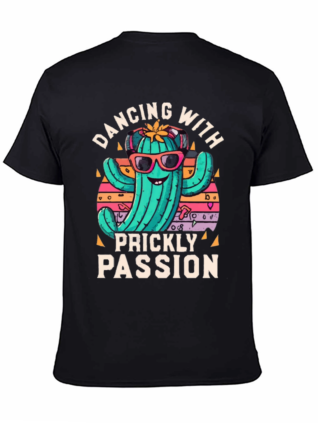 Dancing Cactus T-Shirt: Prickly Passion