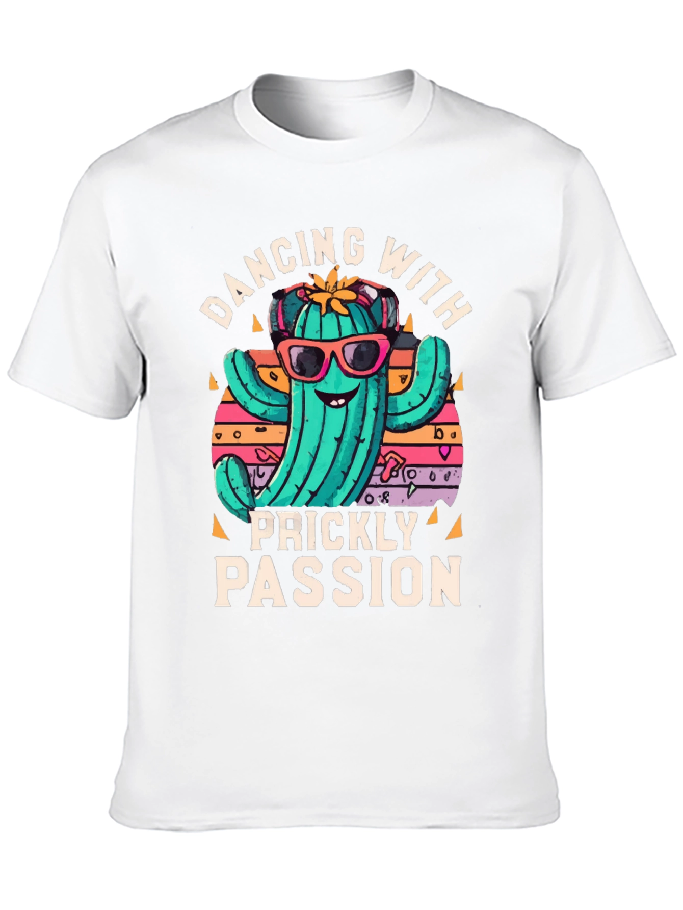 Dancing Cactus T-Shirt: Prickly Passion