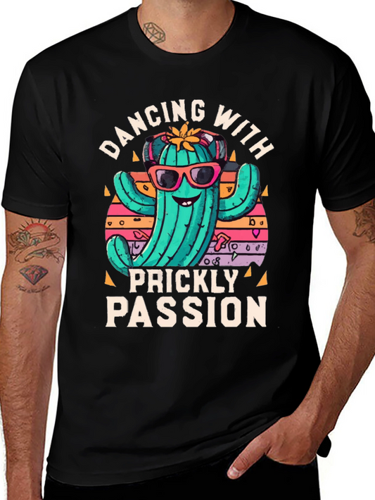 Dancing Cactus T-Shirt: Prickly Passion