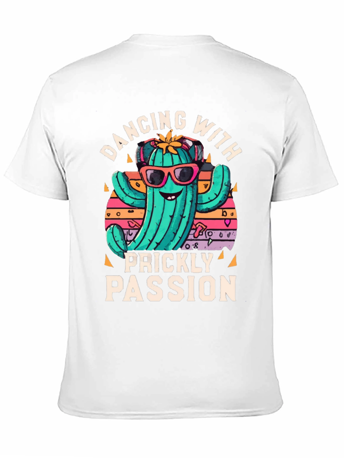 Dancing Cactus T-Shirt: Prickly Passion