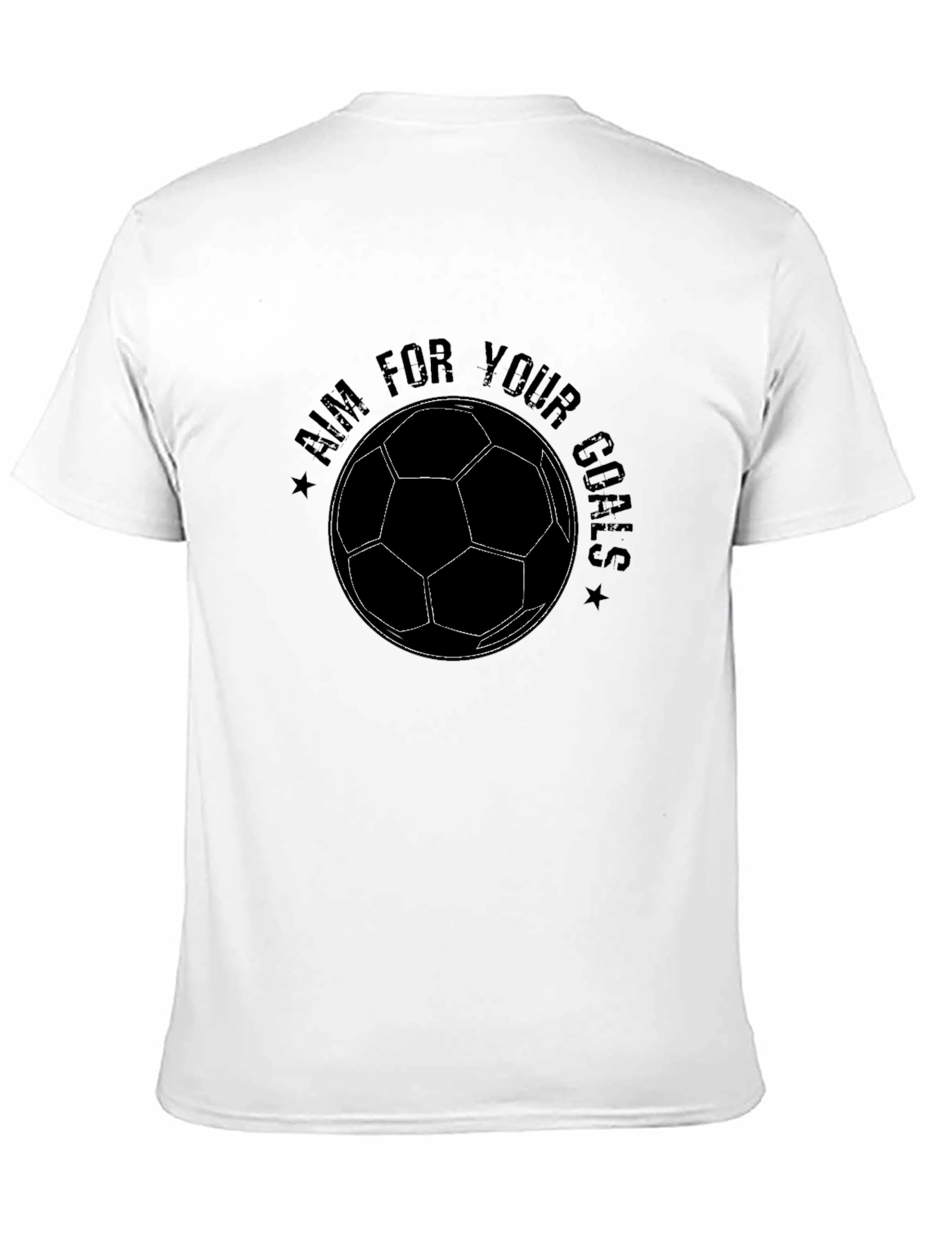Aim For Your Goals Soccer T-Shirt