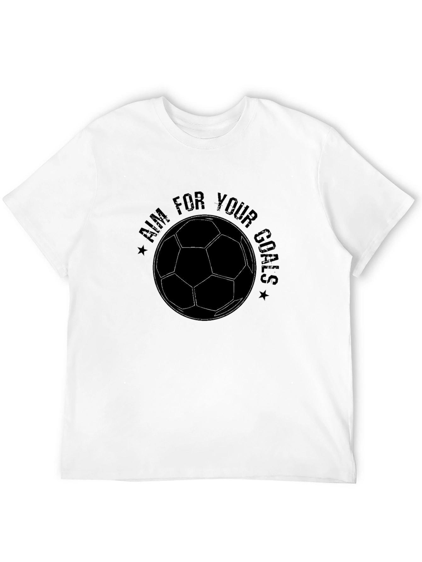 Aim For Your Goals Soccer T-Shirt