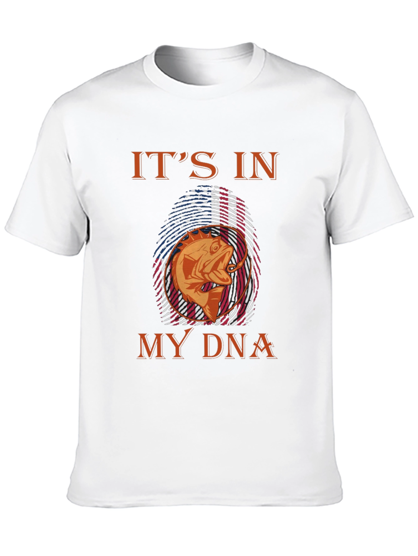 Its In My DNA Fishing T-Shirt - Angler Gift