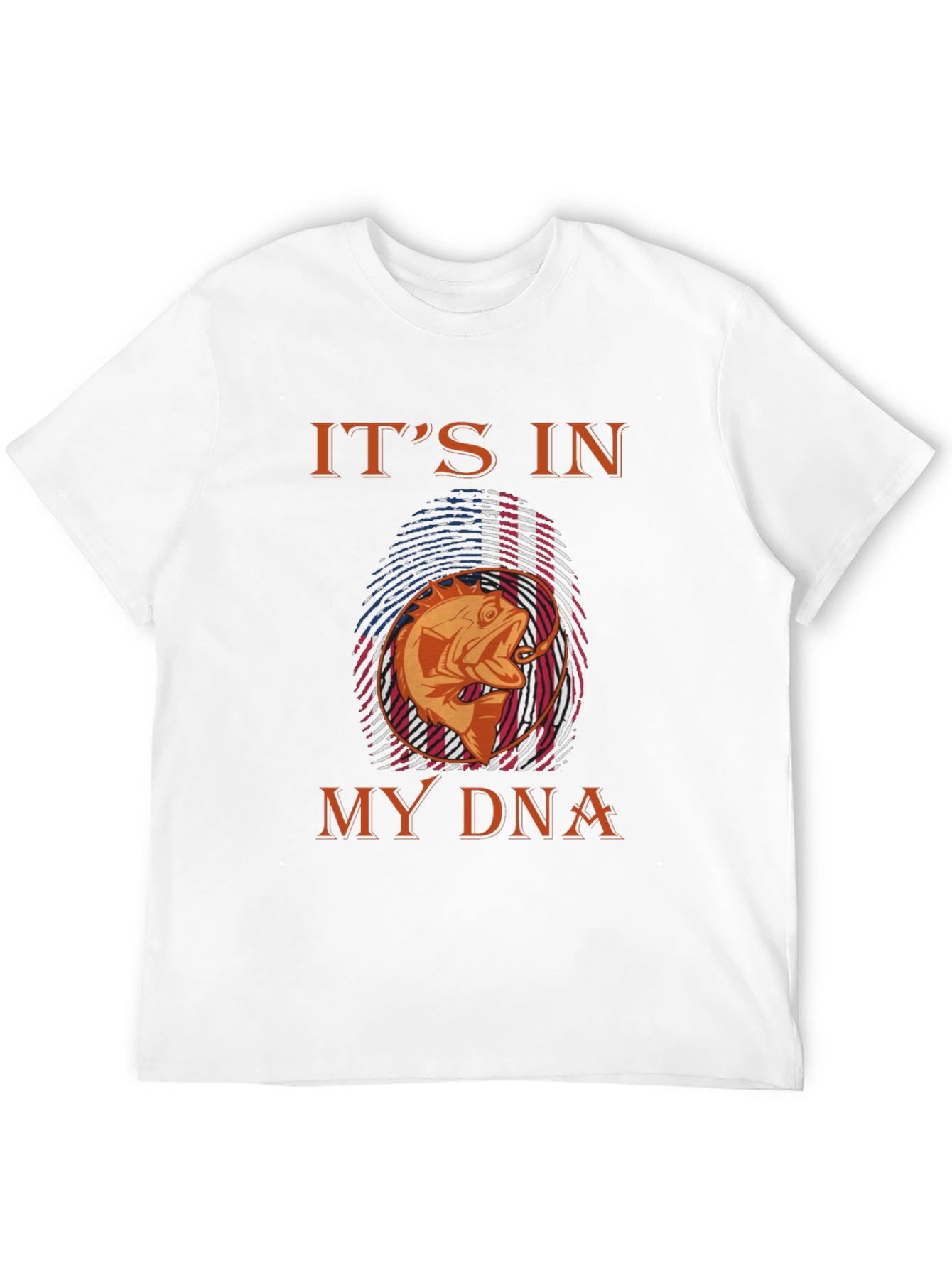 Its In My DNA Fishing T-Shirt - Angler Gift