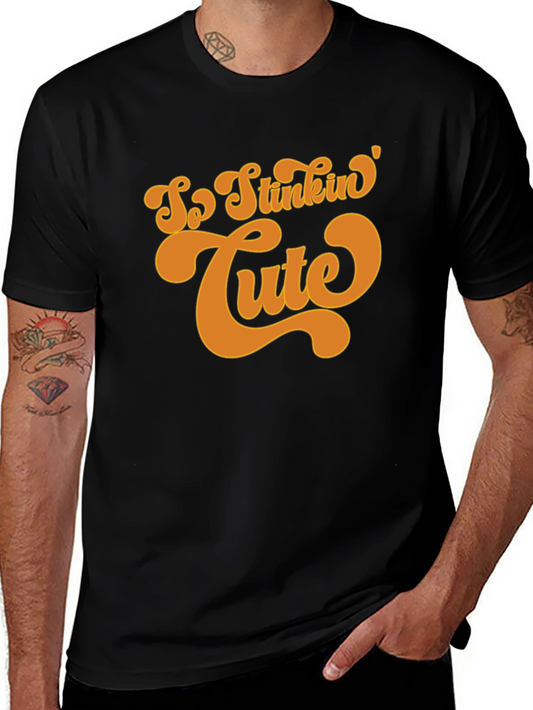 So Stinkin Cute Retro Graphic Tee