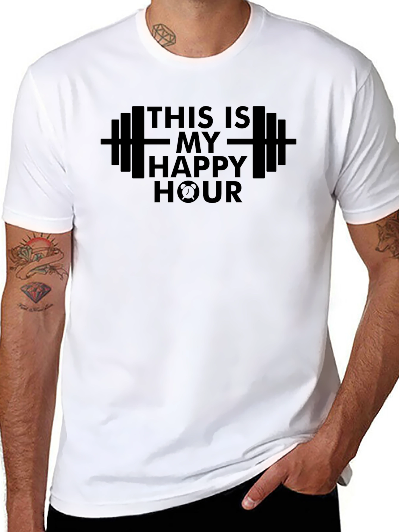 This is My Happy Hour - Gym T-Shirt