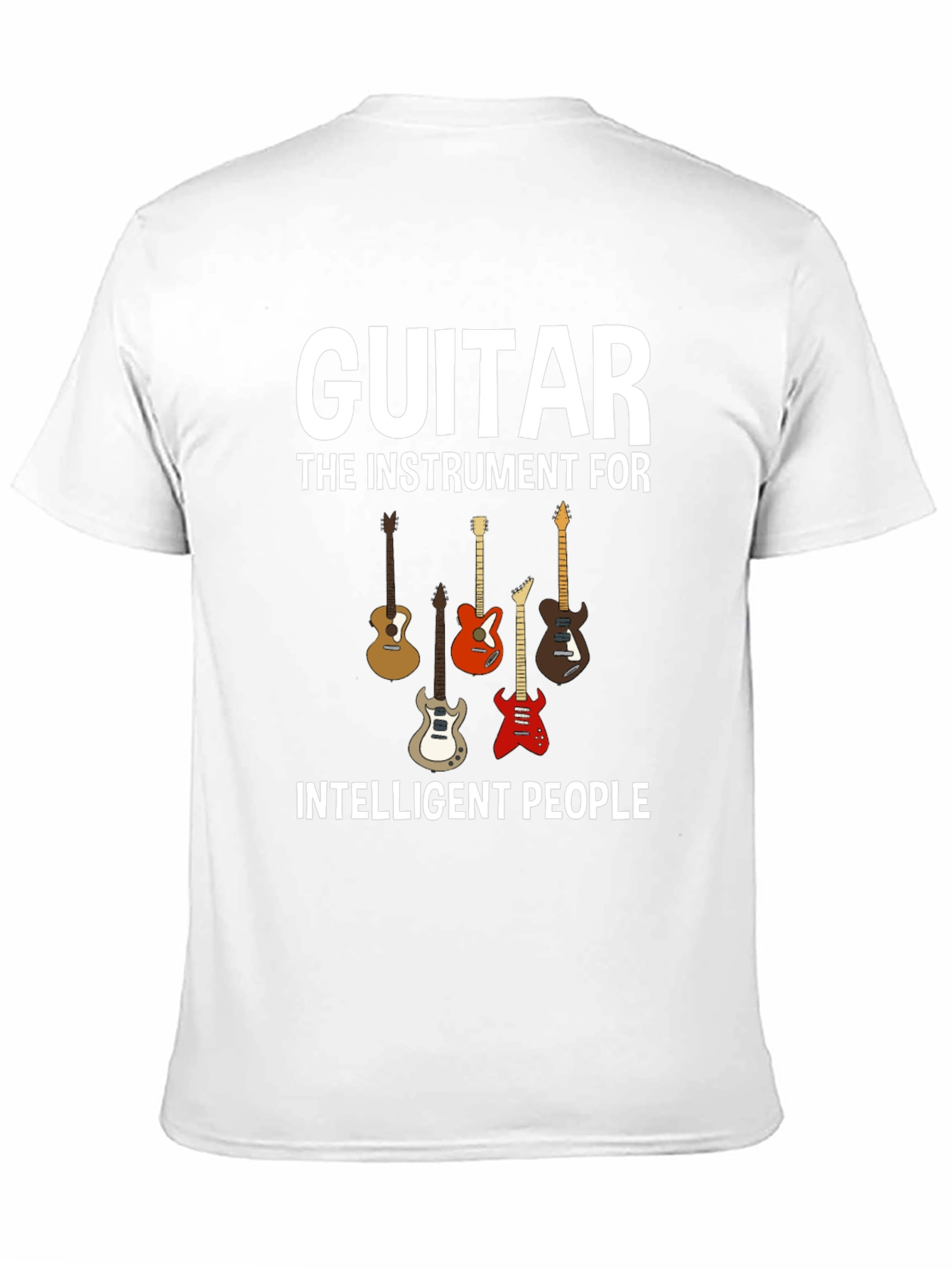 Guitar Lover T-Shirt - Intelligent People